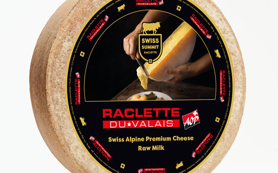 Nouvelle identité visuelle pour la Raclette AOP de la laiterie d’Orsières /Swiss Summit
